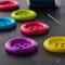 12 Packs: 6 ct. (72 total) 1.375" Fun Round Buttons by Loops & Threads®